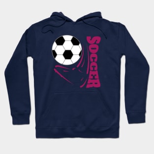 Soccer Foot - Purple Hoodie